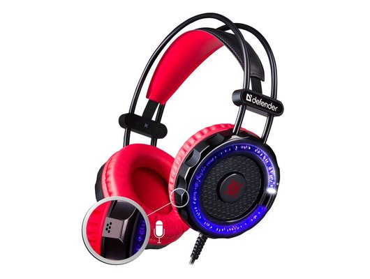 Клавиатура+мышь Defender Singularity MKP-118/52118 мышь+клавиатура+гарнитура+ковер (черный)